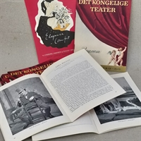 teaterprogrammer-Det-Kongelige-Teater-programmer-gamle